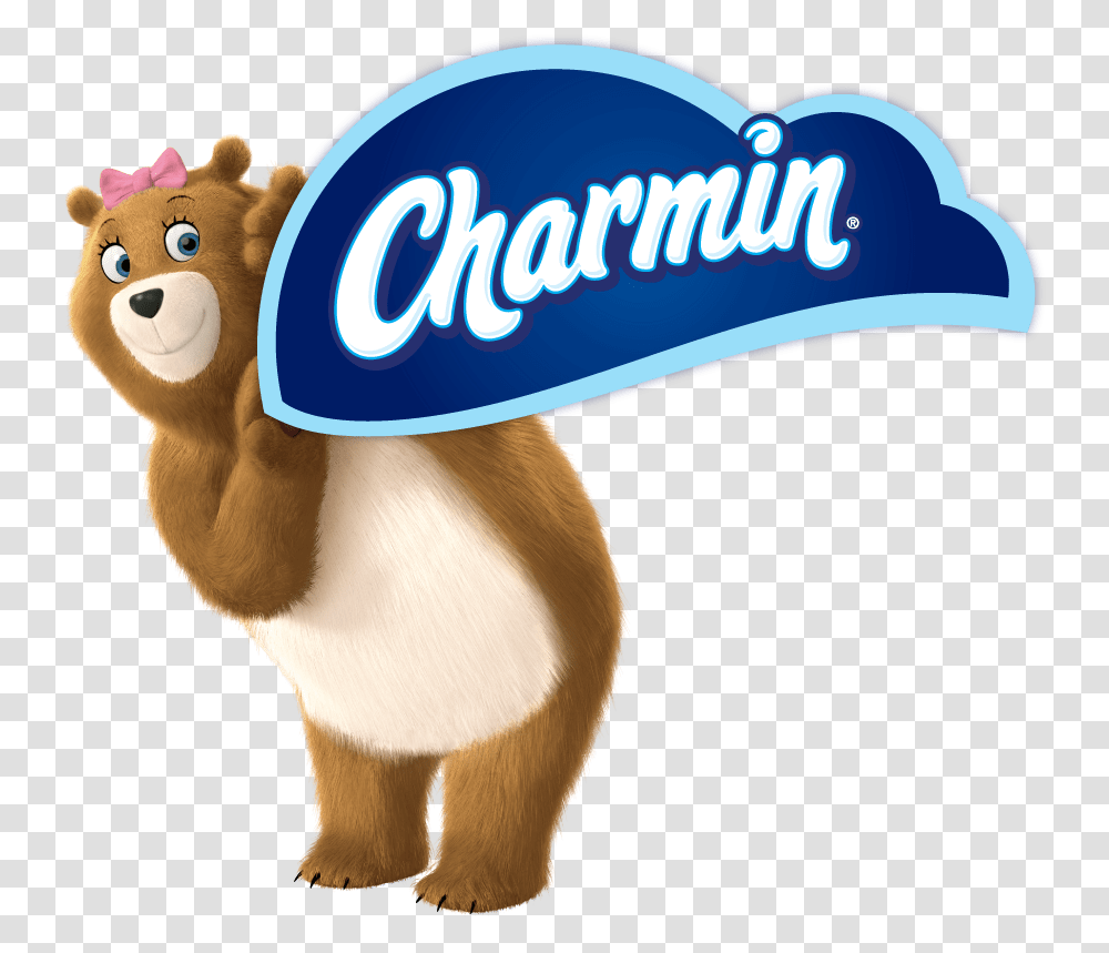 Charmin Bear Logo Charmin Logo, Animal, Mammal, Wildlife, Toy Transparent Png