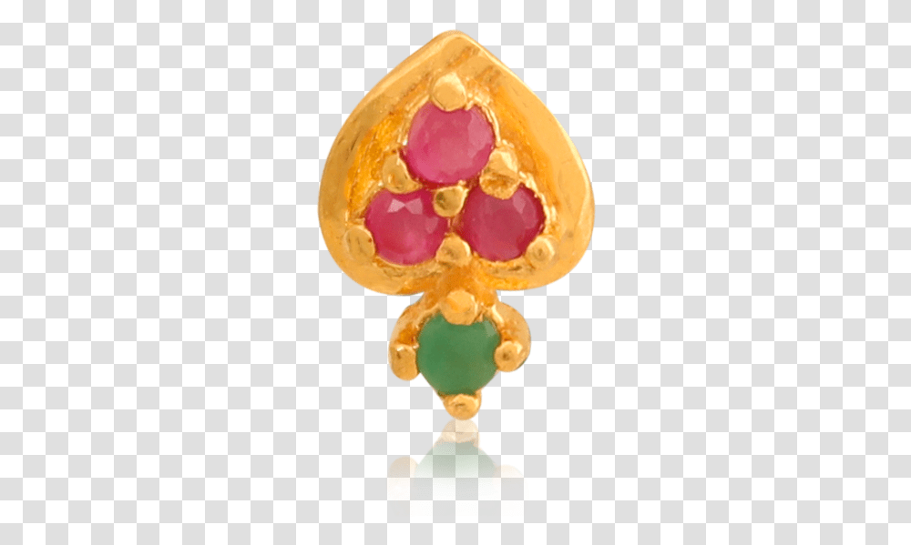 Charming Leaves Nose Pin Crystal, Jewelry, Accessories, Accessory, Gemstone Transparent Png