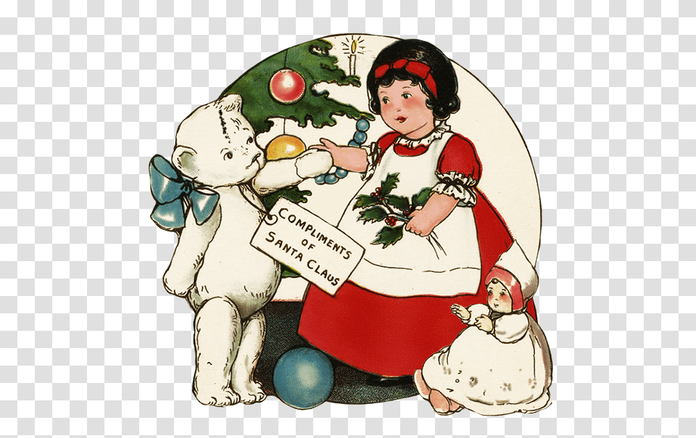 Charming Vintage Christmas Clip Art Christmas Day, Person, Hand, Advertisement, Text Transparent Png