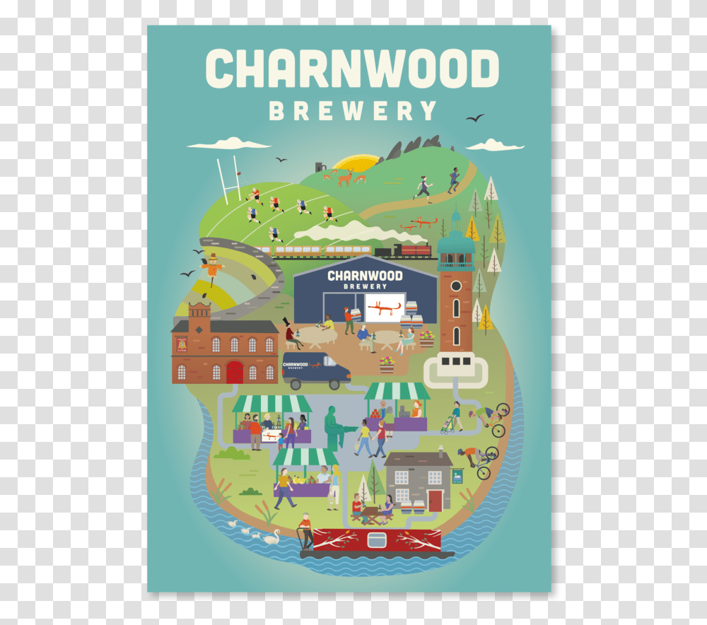 Charnwood Brewery Poster Charnwood Brewery, Person, Advertisement, Neighborhood, Urban Transparent Png