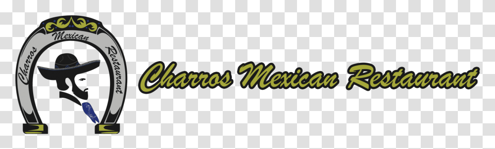 Charros Mexican Restaurant Calligraphy, Logo, Trademark Transparent Png