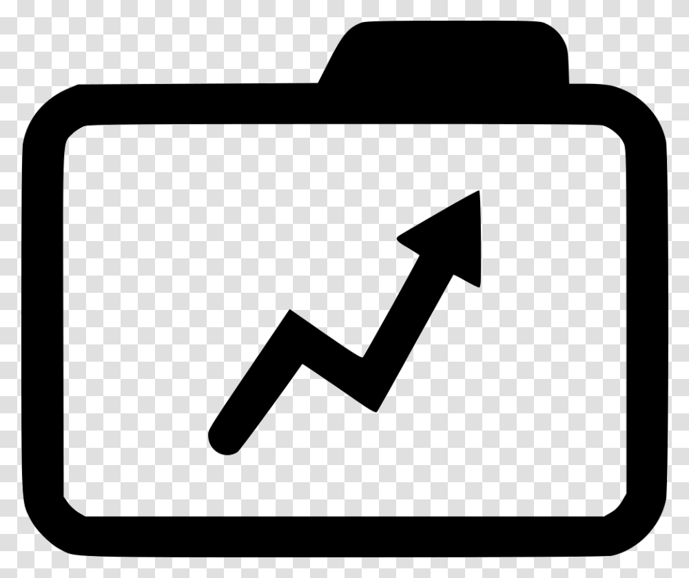 Chart Arrow Up Grow Icon Free Download, Apparel, Cowboy Hat, Stencil Transparent Png