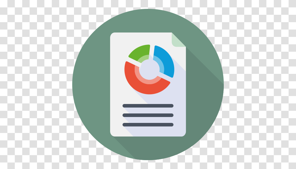Chart Doc Document Invoice Report Icon, Label, Logo Transparent Png