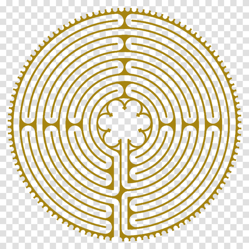 Chartres Cathedral Walking Maze Meditation Others Labyrinth Chartres, Rug Transparent Png