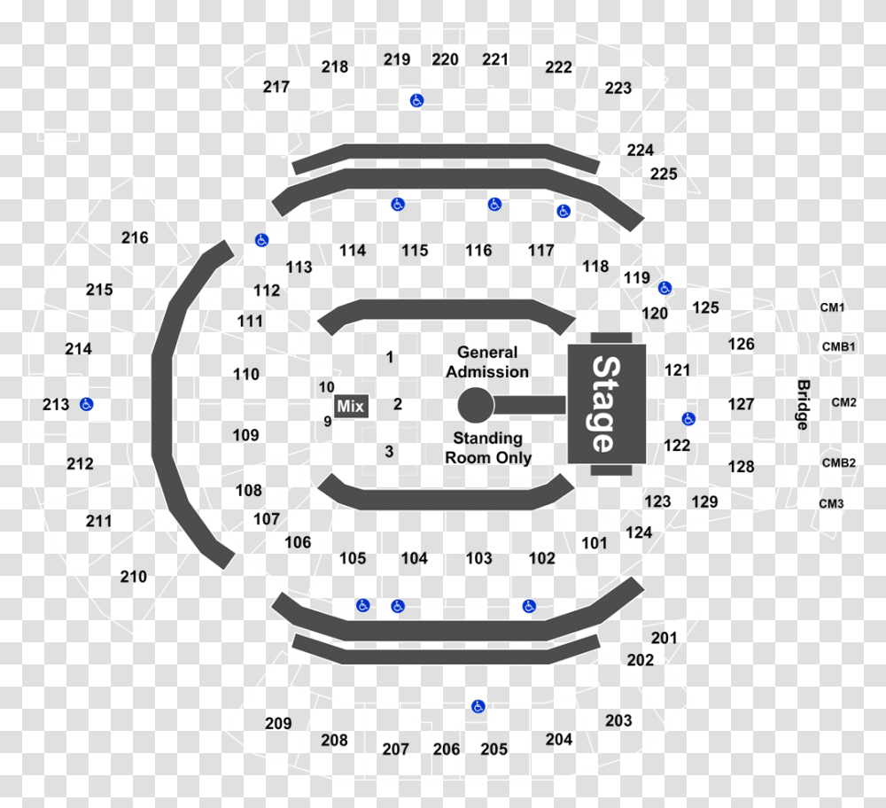 Chase Center Seating Chart For Eagles Concert, Grenade, Architecture, Building, Machine Transparent Png