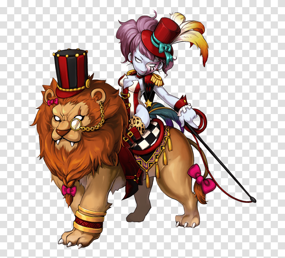 Chase Clipart Lion Grand Chase Circo Dos Pesadelos, Person, Human, Costume, Leisure Activities Transparent Png