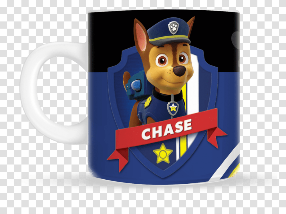 Chase Paw Patrol Cake Topper, Coffee Cup, Pottery, Toy Transparent Png