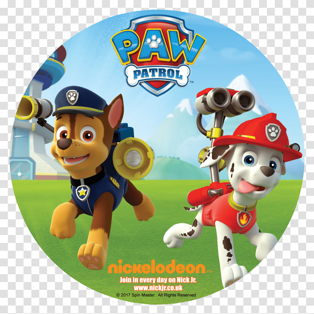 Chase Paw Patrol Chase And Marshall Paw Patrol, Disk, Dvd, Super Mario, Person Transparent Png