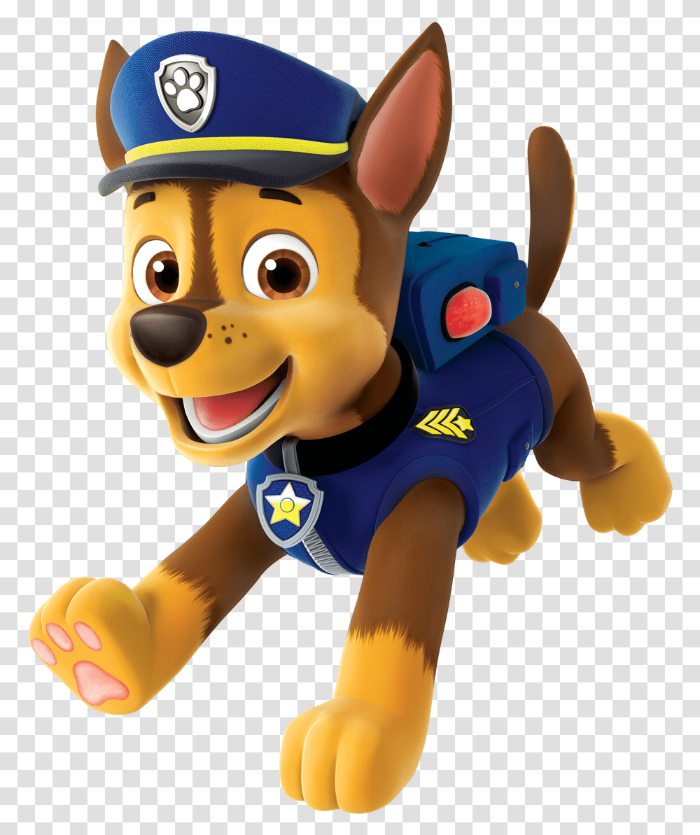 Chase Paw Patrol Clipart Paw Patrol Chase, Toy, Figurine, Super Mario Transparent Png