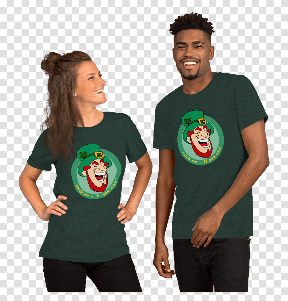 Chase The Leprechaun On St Colombia Shirt, Apparel, Person, Human Transparent Png