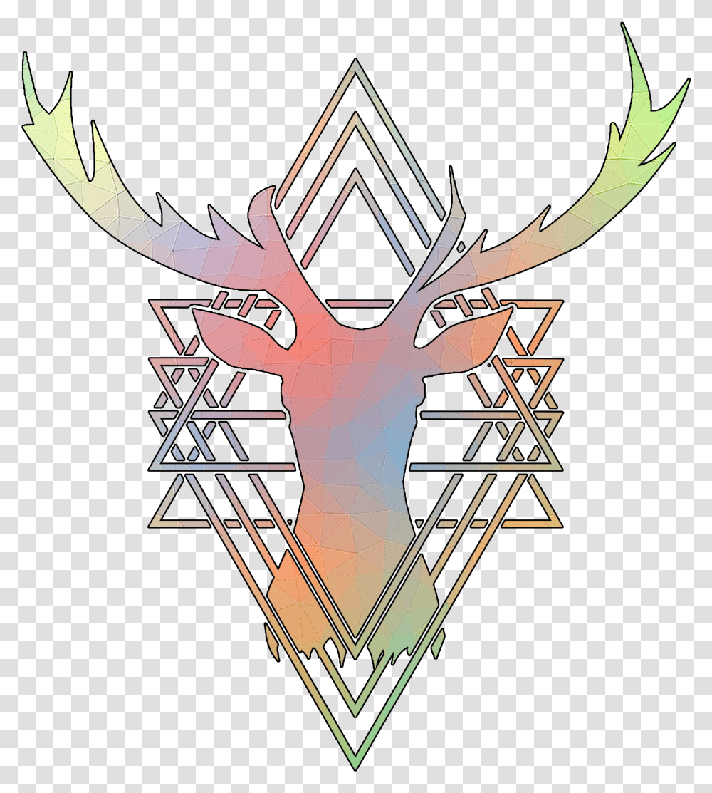 Chasing Deer, Emblem, Poster, Advertisement Transparent Png