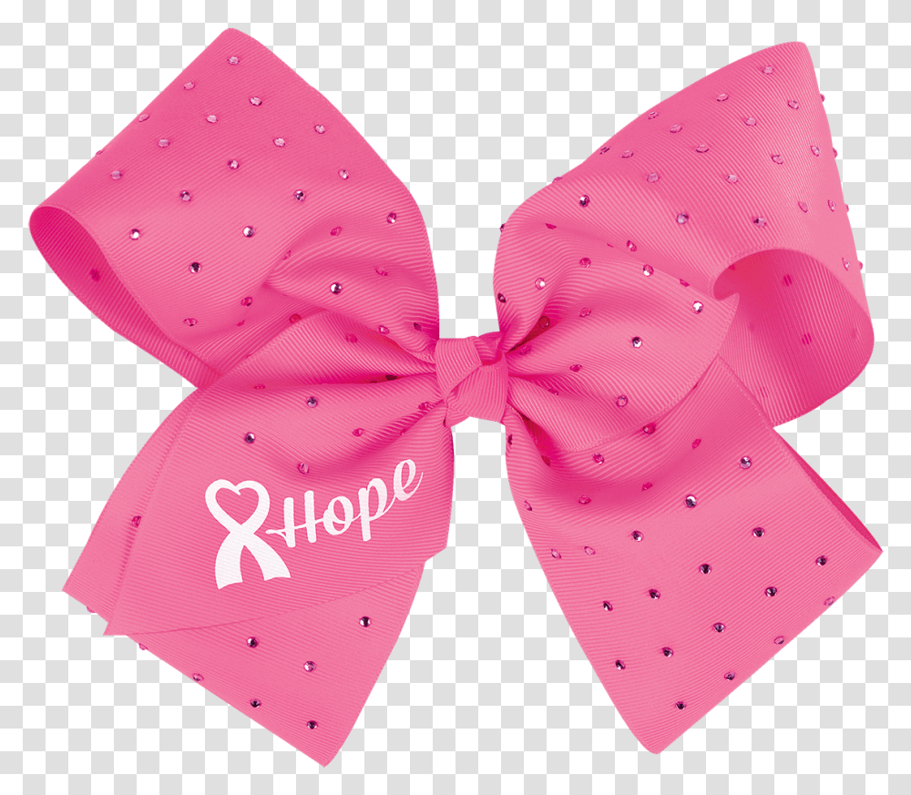 Chass Cheer For The Cause Hope Cheer Bow Pink Cheer Bow, Tie, Accessories, Accessory, Necktie Transparent Png