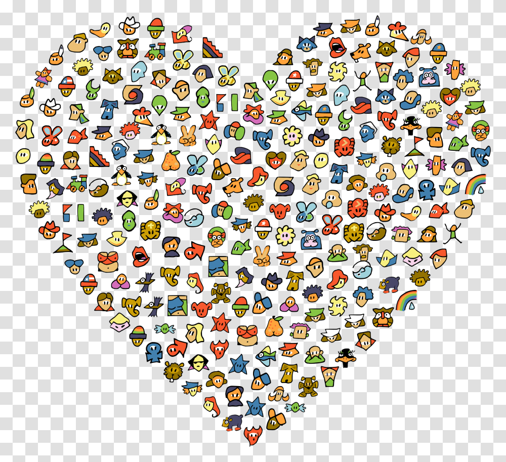 Chat Avatar Icons Heart Driver For Strip Light, Rug, Crowd Transparent Png