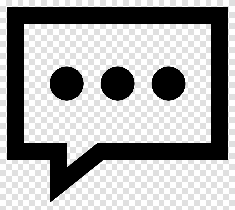 Chat Bubble Icon Circle, Gray, World Of Warcraft Transparent Png