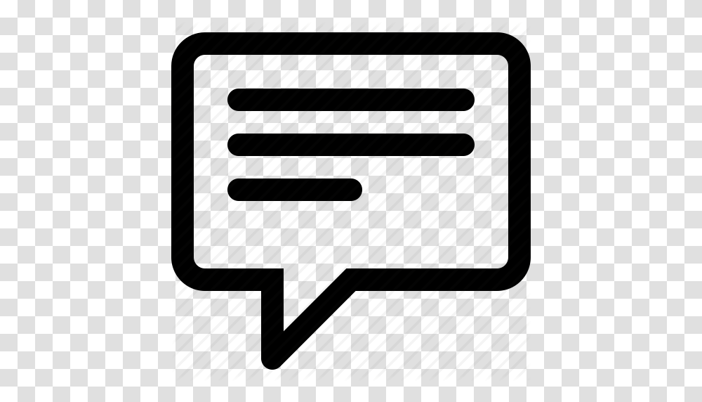 Chat Comment Compliant Discussion Feedback Message Messages Icon, Piano, Musical Instrument, Electronics Transparent Png