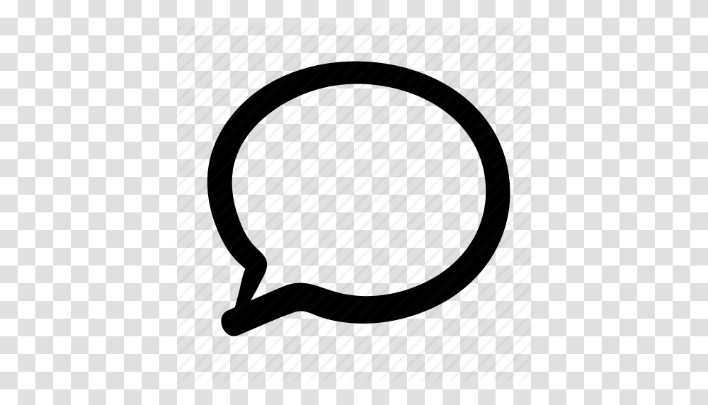 Chat Communication Conversation Doodle Speech Bubble Talking Icon, Label, Apparel Transparent Png