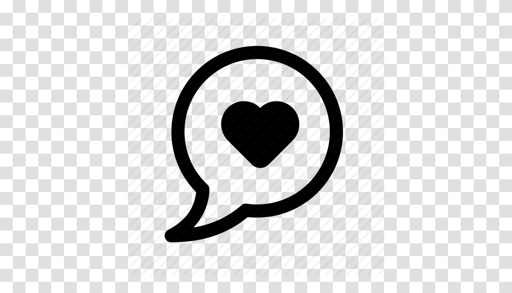 Chat Dialog Dialog Box Heart Love Lovely Message Say Speak, Piano, Leisure Activities, Musical Instrument, Label Transparent Png