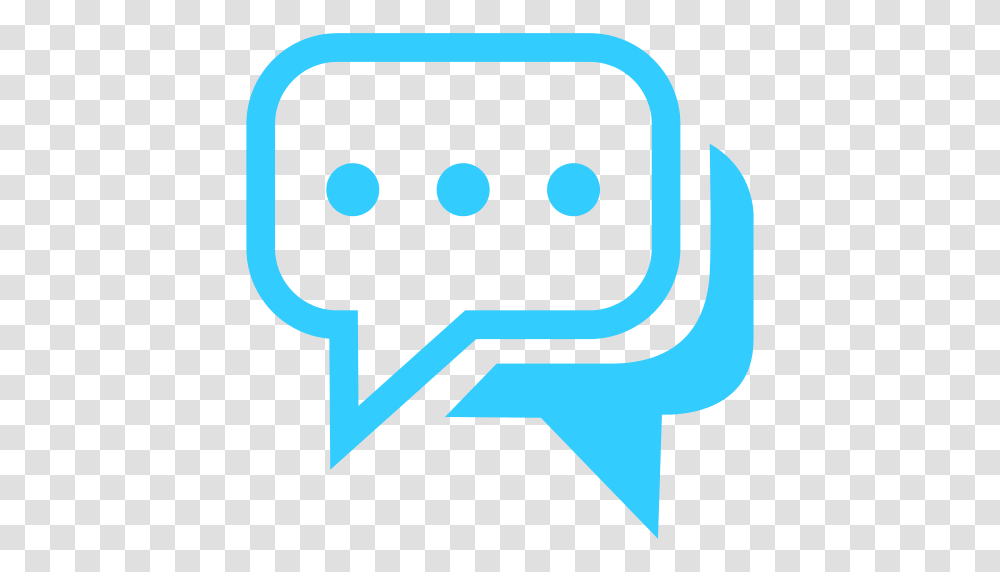 Chat Duo Rounded Square Bubbles Transparent Png