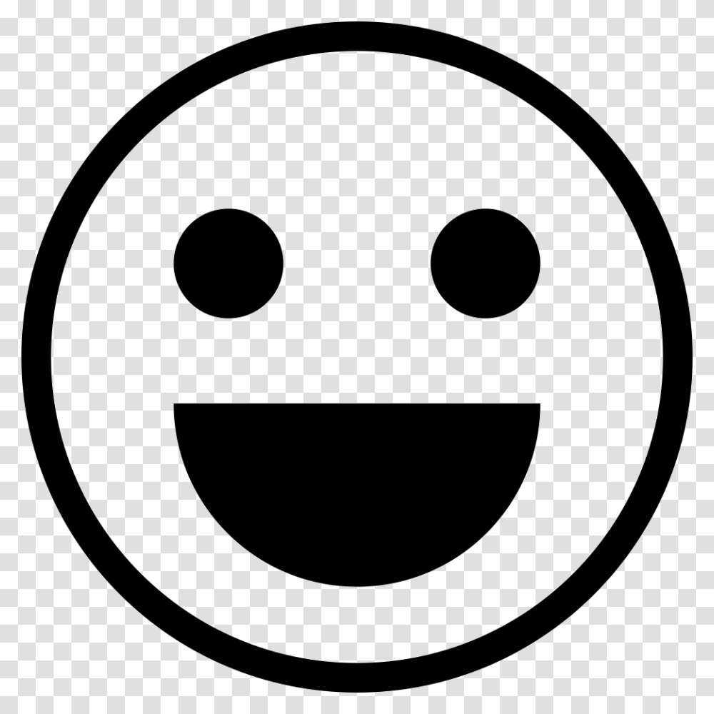 Chat Emoji Smile Emoji Icon, Logo, Trademark, Disk Transparent Png