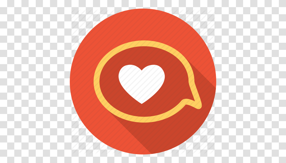 Chat Heart Letter Love Message Romantic Valentine Icon Transparent Png