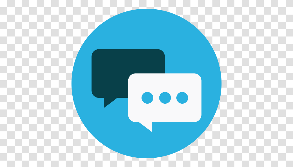 Chat Keynote Messages Icon, Face, Dice Transparent Png