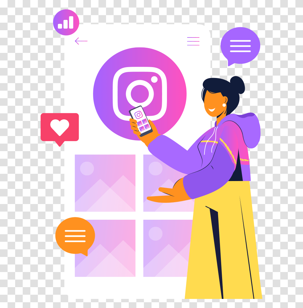 Chat Marketing Features For Instagram Web Sms And Illustration, Graphics, Art, Text, Food Transparent Png