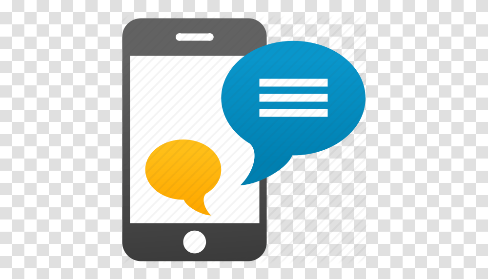 Chat Messaging Mobile Sms Talk Text Message Whatsapp Icon, Electronics, Phone, Mobile Phone, Cell Phone Transparent Png