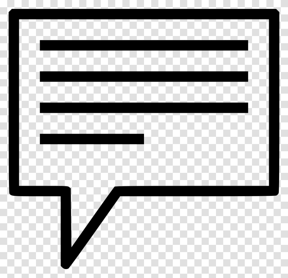 Chat Text Message Bubble Communication Speech Icon Free, Label, Plot, Diagram, Mailbox Transparent Png