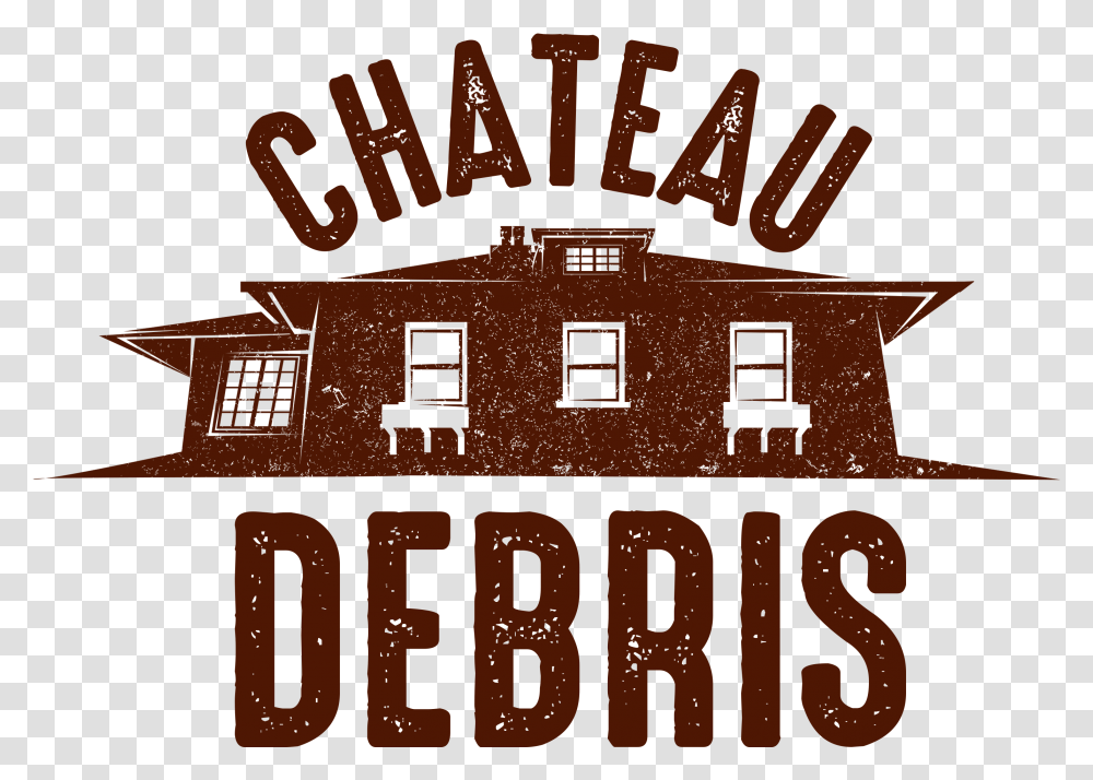 Chateau Debris Image Illustration, Word, Text, Alphabet, Label Transparent Png