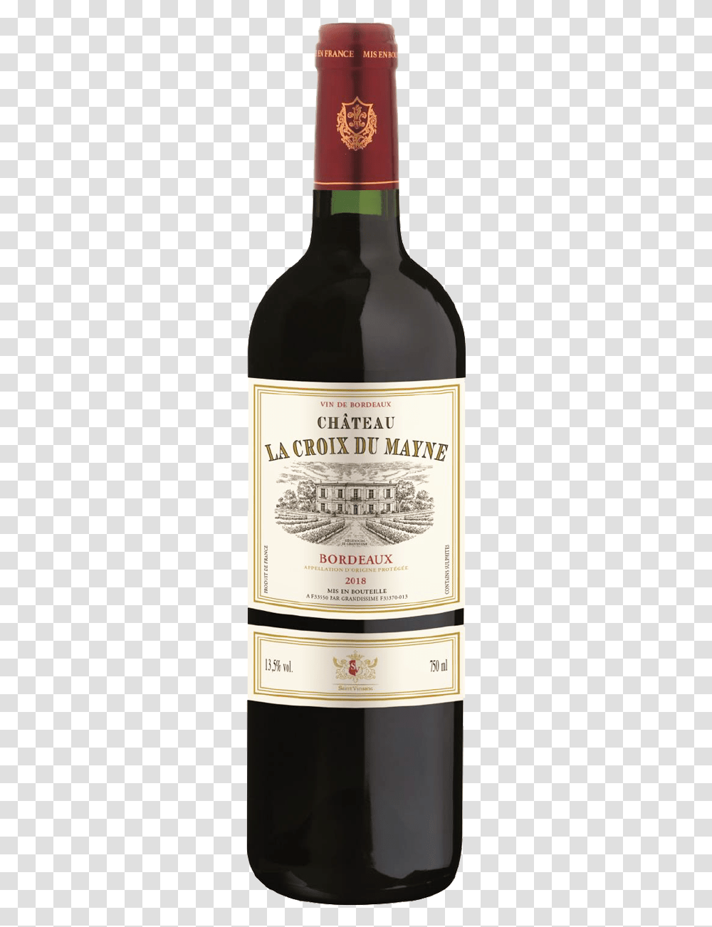 Chateau La Croix Du Mayne Bordeaux 2018 75cl Antica Cabernet Sauvignon 2015, Liquor, Alcohol, Beverage, Label Transparent Png