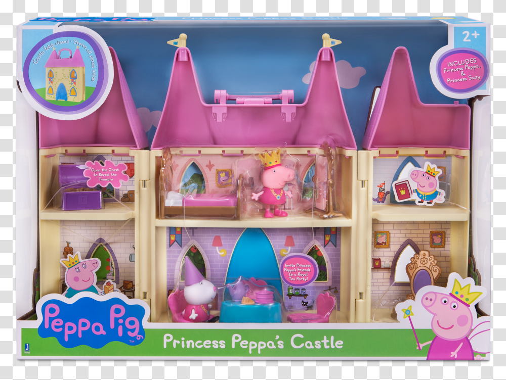 Chateau Peppa Pig, Figurine, Toy, Barbie, Doll Transparent Png