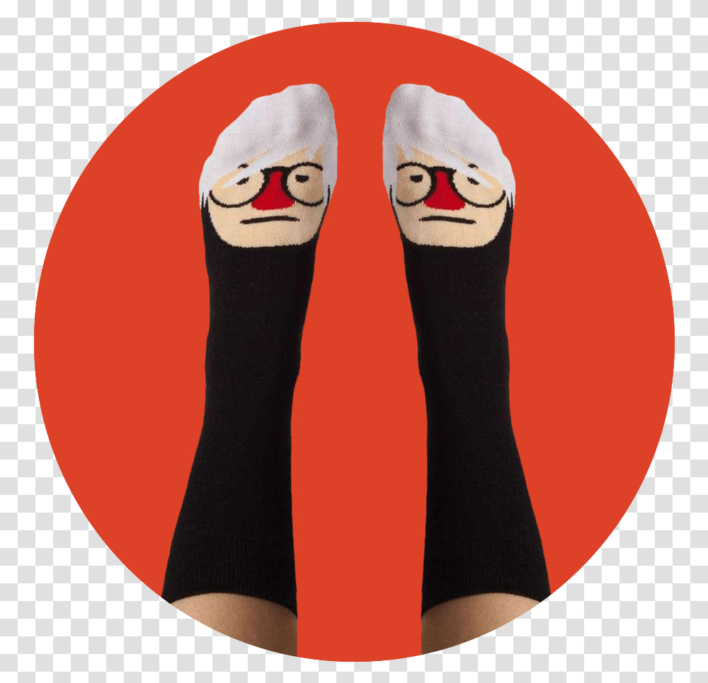 Chatty Feet Artist Socks Girly, Clothing, Person, Hand, First Aid Transparent Png
