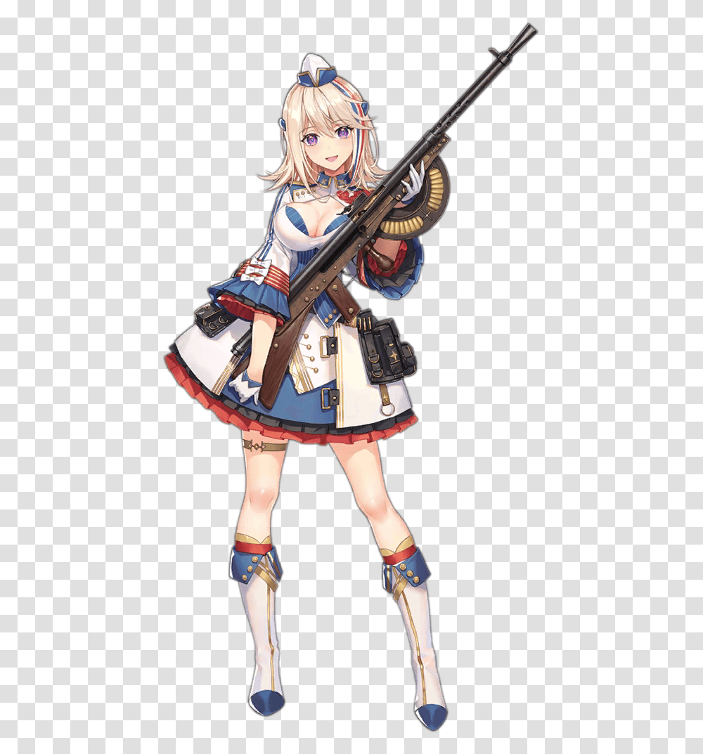 Chauchat Anime, Person, Human, Costume Transparent Png