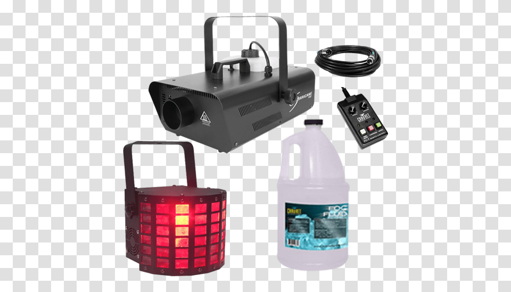 Chauvet Dj Hurricane 1302 With Mini Dekker Fog Machine, Steamer, Projector, Lighting, LED Transparent Png