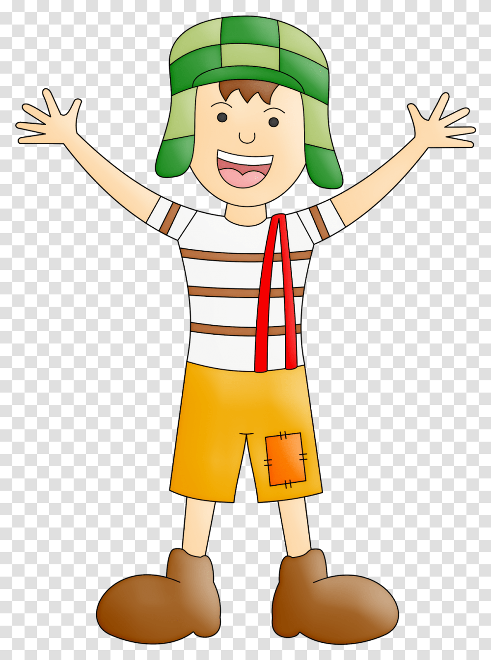 Chavo Del 8 Clipart, Performer, Clown, Face, Costume Transparent Png