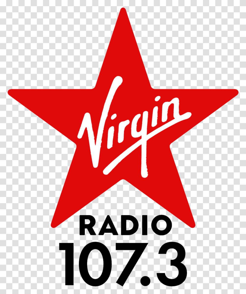 Chbe Virgin Radio Logo, Symbol, Star Symbol Transparent Png