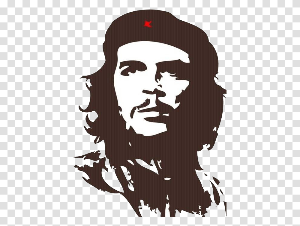 Che Guevara Background Che Guevara Bhagat Singh, Face, Stencil, Head Transparent Png