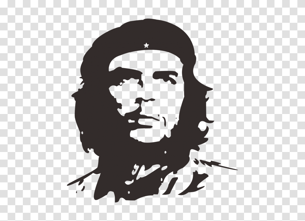 Che Guevara, Celebrity, Stencil, Head, Face Transparent Png