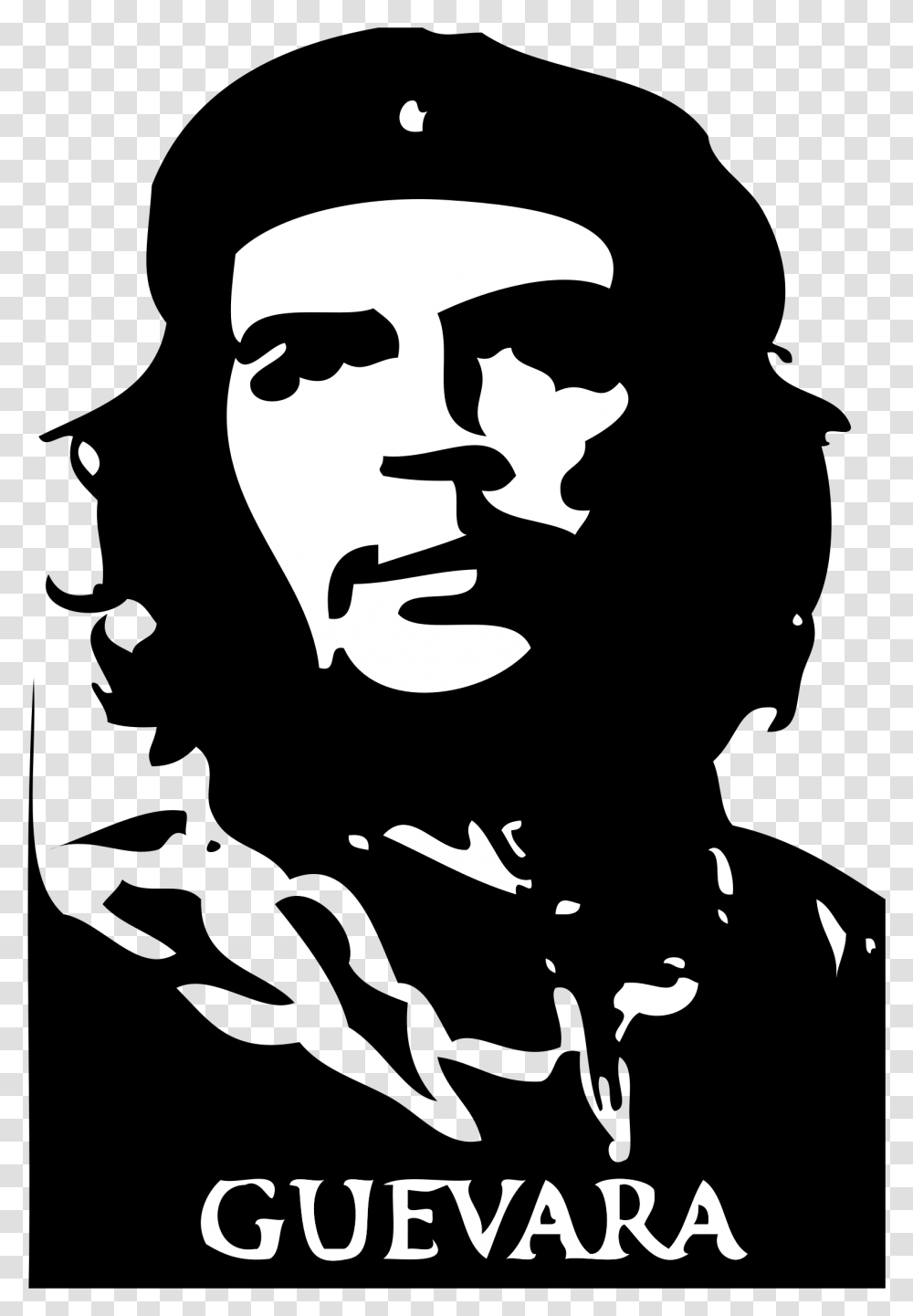 Che Guevara, Celebrity, Stencil, Poster, Advertisement Transparent Png