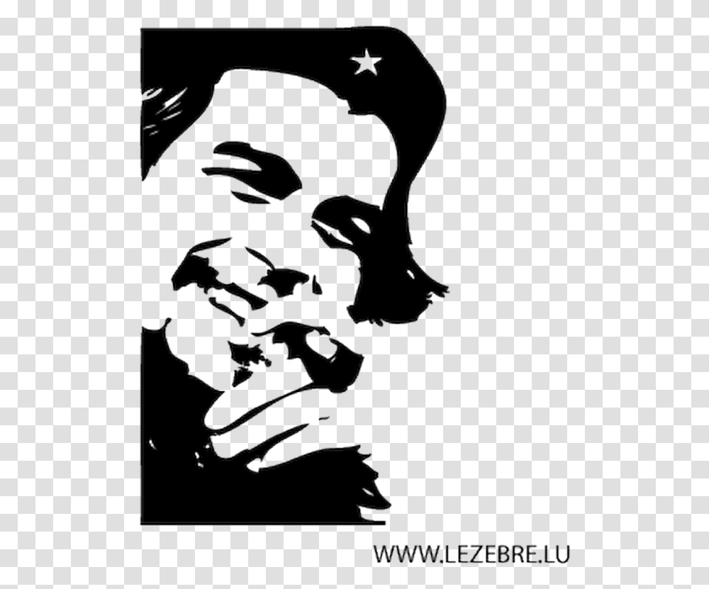 Che Guevara Che Guevara Hd, Stencil, Hand Transparent Png