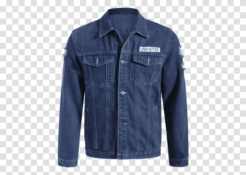 Cheap Graphic Ripped Denim Jacket Pocket, Apparel, Coat, Pants Transparent Png