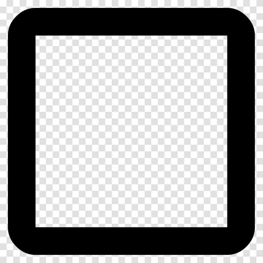 Check Box Outline Blank Icon Free Download, Computer, Electronics, Tablet Computer, Cushion Transparent Png