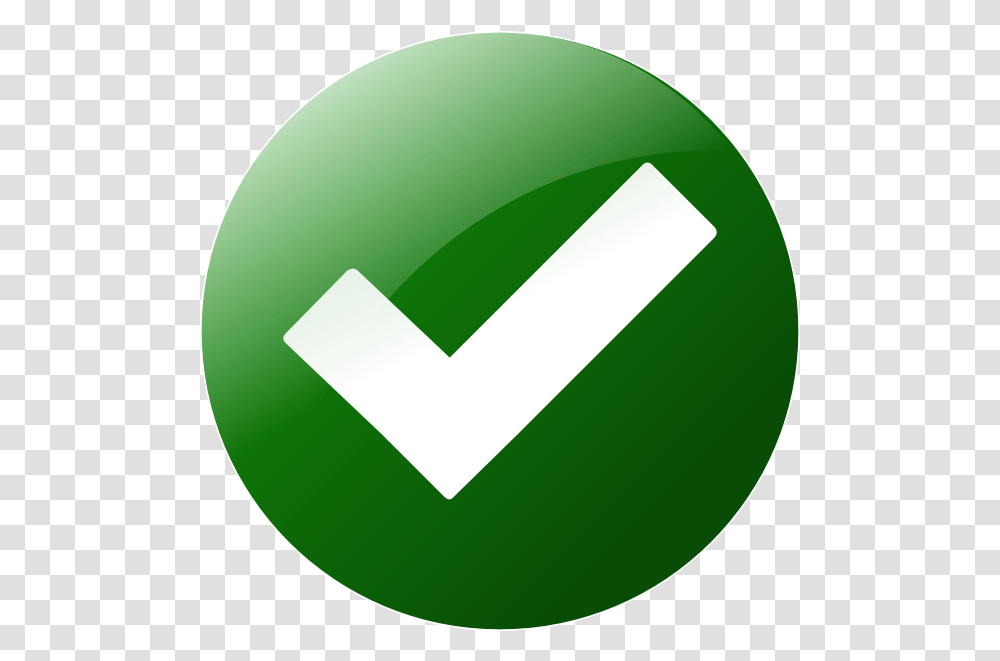 Check Button Clip Art Green Tick Button, Recycling Symbol, Logo, Trademark, Tape Transparent Png
