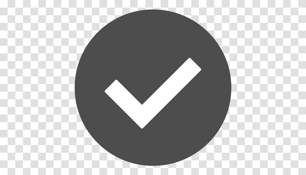 Check Checkbox Confirm Approved Yes Success Checkmark Icon Check In A Circle, Symbol, Text, Gray, Word Transparent Png