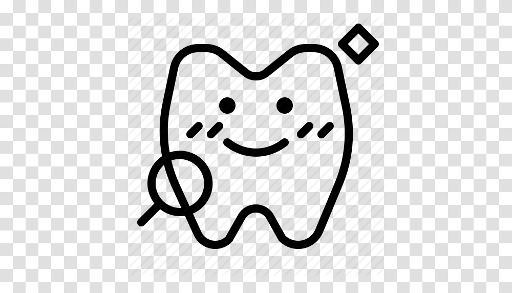 Check Dental Dentist Healthcare Medical Tooth Icon, Heart, Cushion, Doodle Transparent Png
