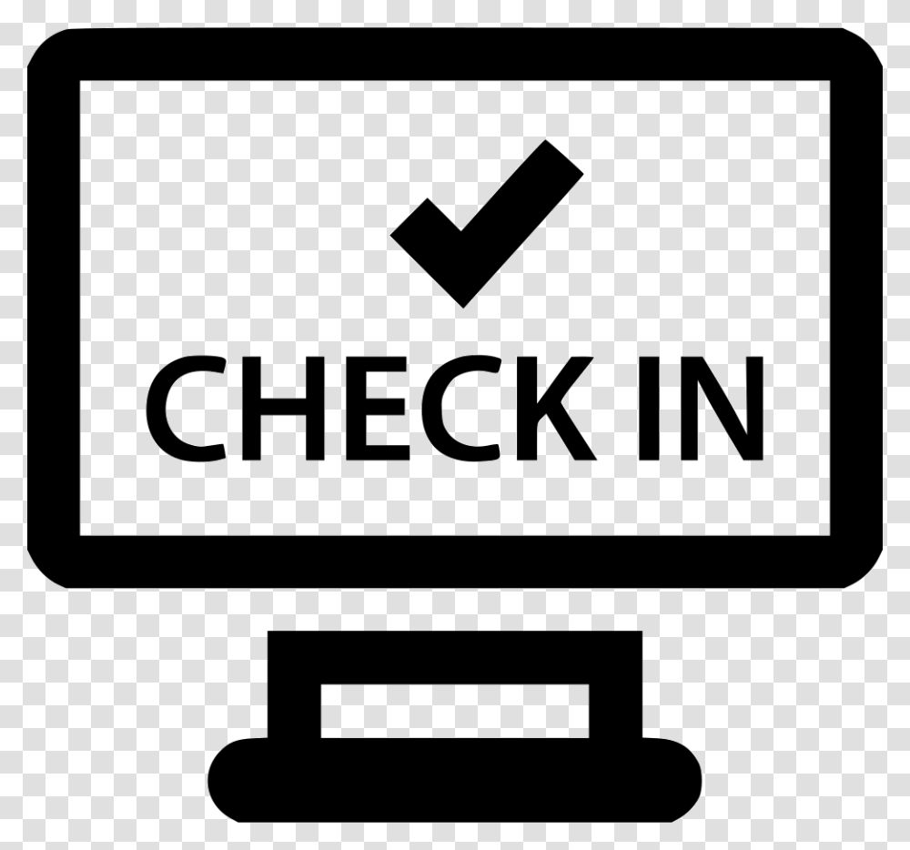 Check In Hotel Register Flag Golf Sports Athletics Er Icon, Label, Electronics Transparent Png