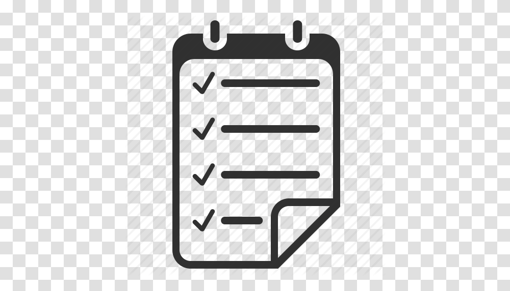 Check List Done File List Report Test Todo Icon, Electronics, Label, Hardware Transparent Png