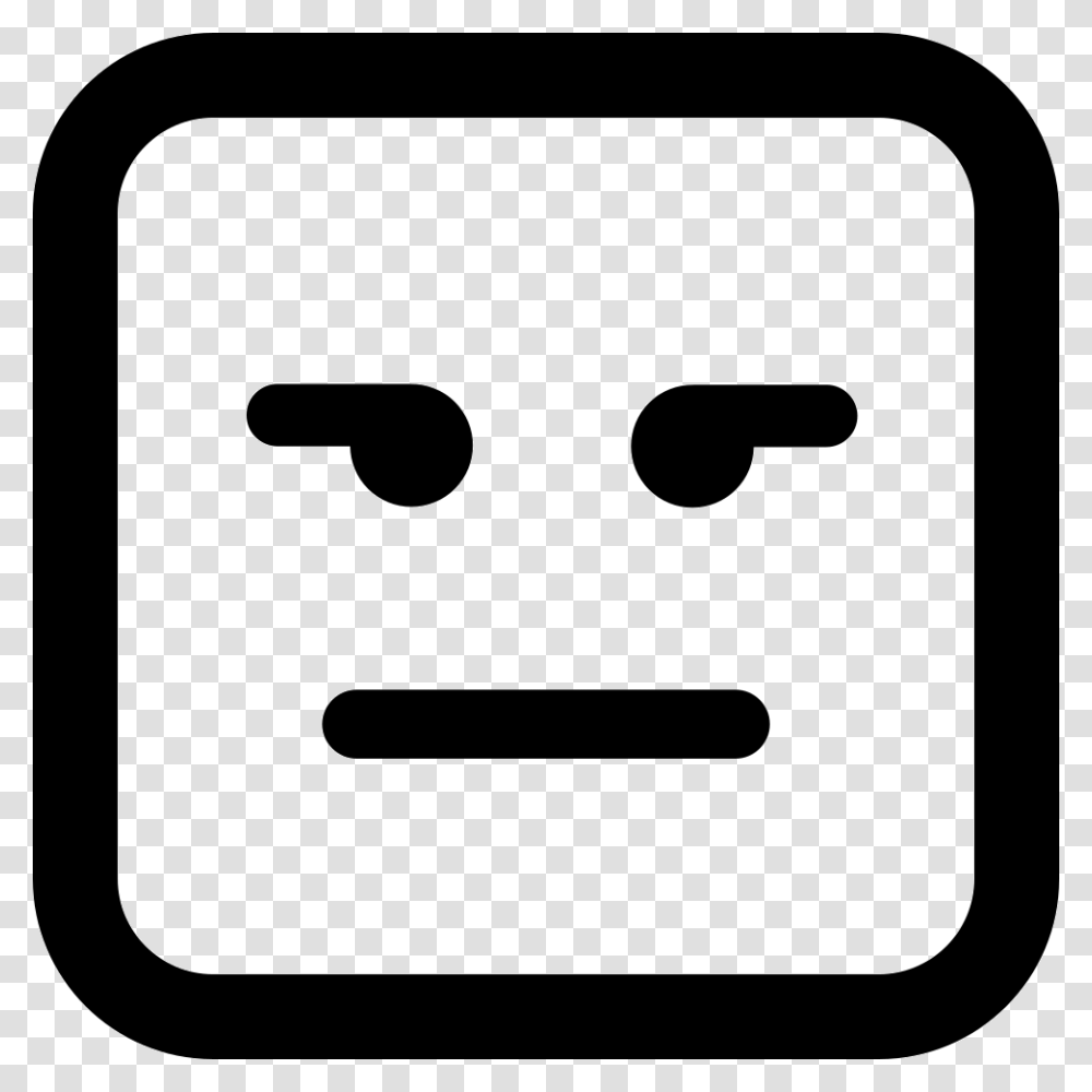 Check List Icon, Stencil, Sign, Face Transparent Png