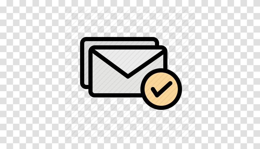 Check Mail Mark Read Ui Icon, Envelope, Airmail Transparent Png