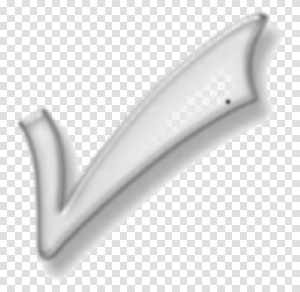 Check Mark Blade, Weapon, Weaponry, Knife Transparent Png